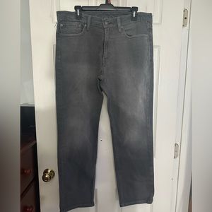 Men’s gray jeans